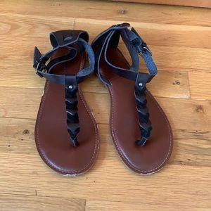 American Eagle Black Sandals